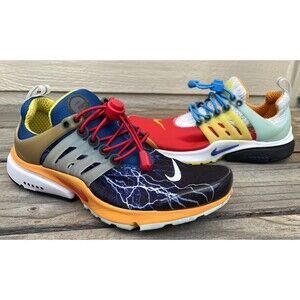 Nike Air Presto 'What The' size XS Running Shoes DM9554-900 Replaced Laces *READ